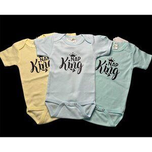 Nap King Infant Onesie *ALWAYS BRAND NEW*